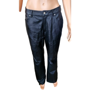 NEWPORT NEWS JEANOLOGY COLLECTION 100% LEATHER PANTS